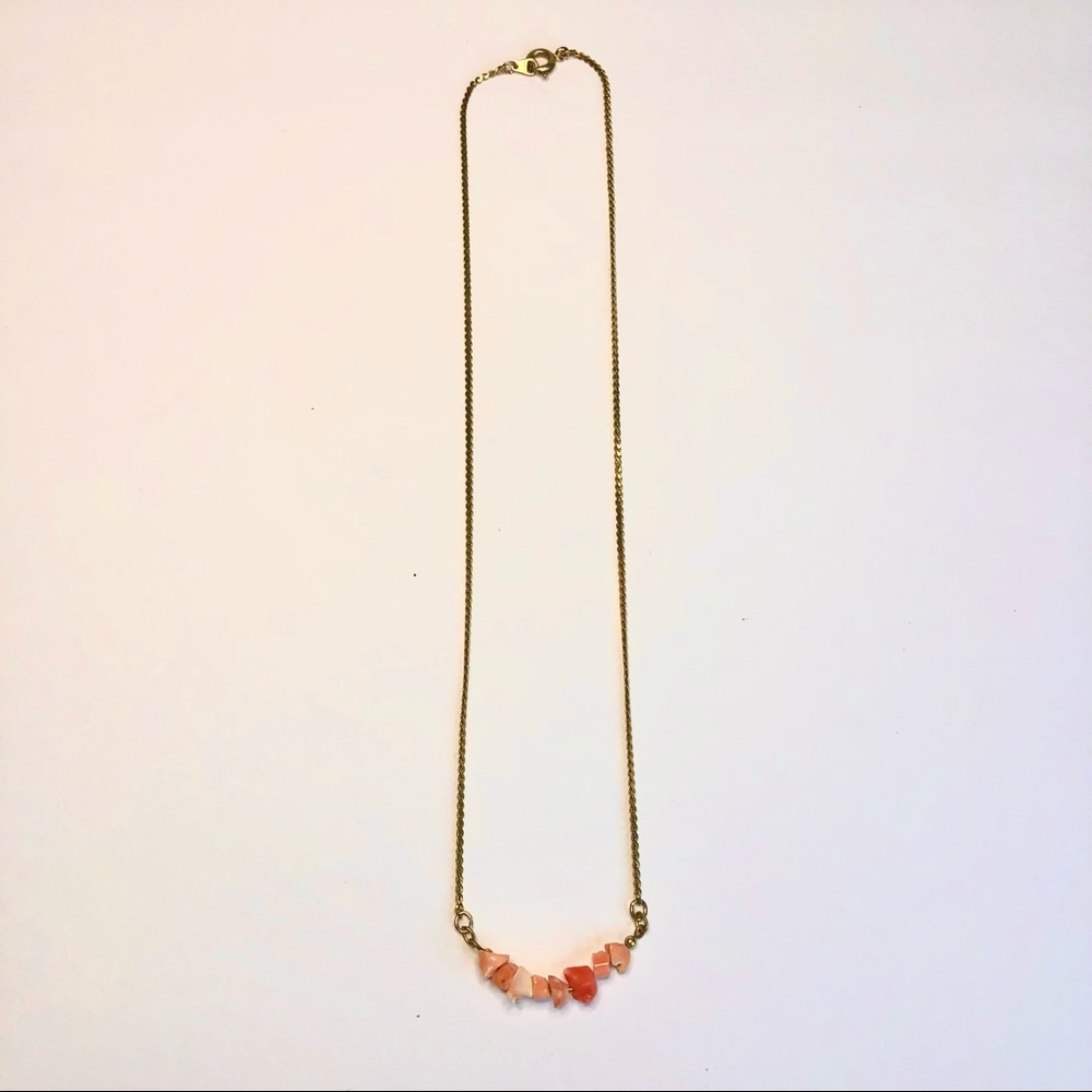 Pink Coral Necklace